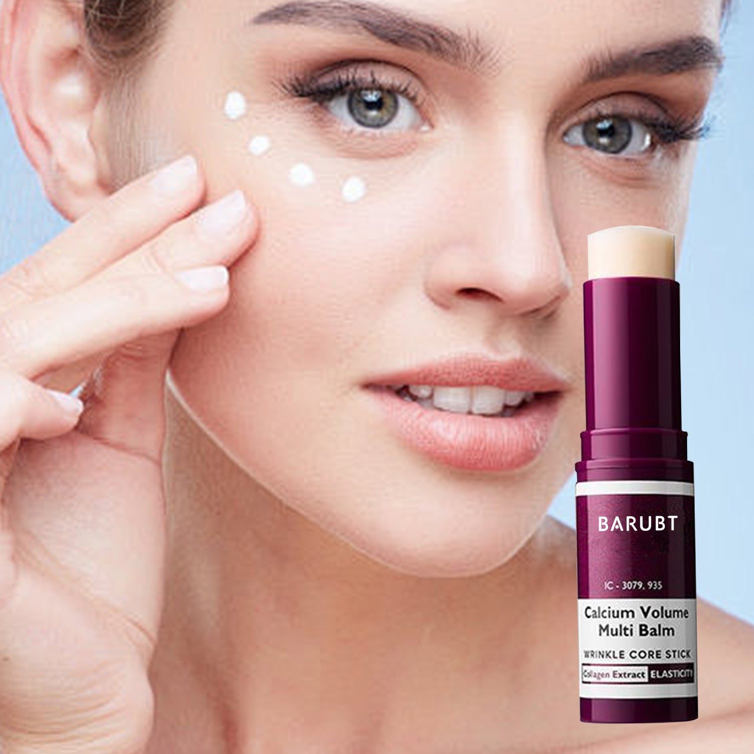 Eye Cream Stick Smoothen Fine Wrinkles Fade Dark Circles Firming Lifting Repair